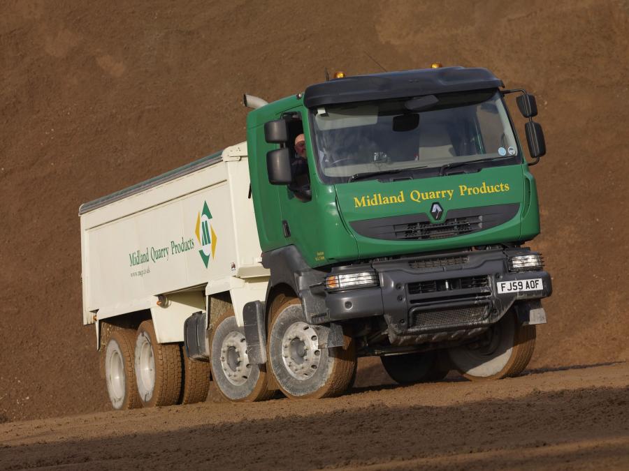  Renault Kerax 8x4 Tipper 1996 года  (UK) (фото 3 из 5)